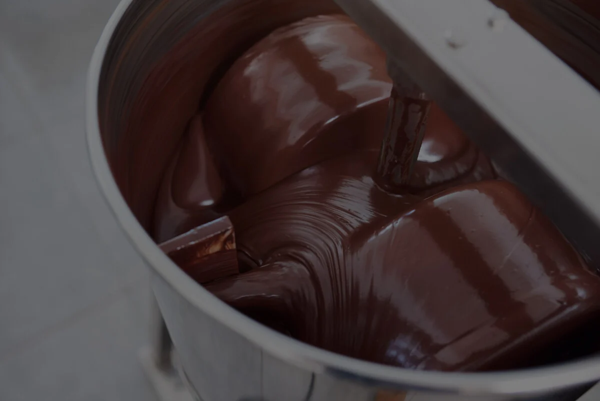 macchinario industriale per il cioccolato