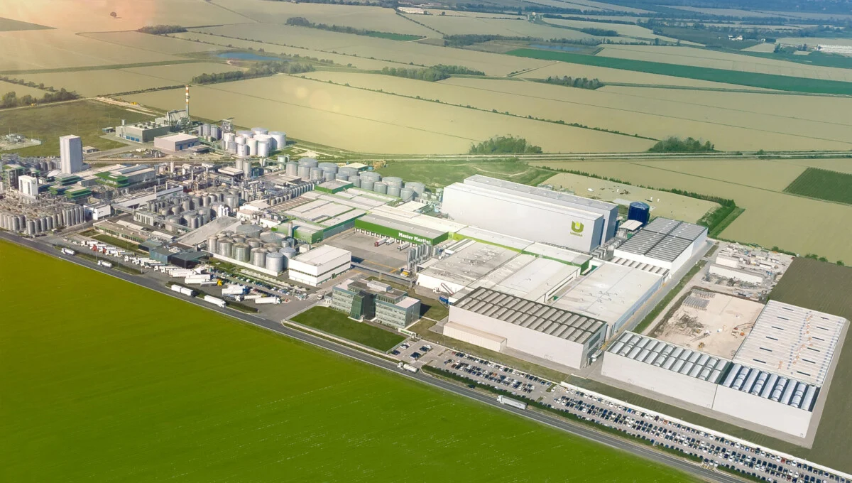 foto aerea stabilimento industriale unigrà