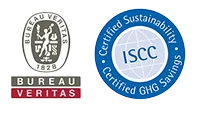 logo iscc e logo bureau veritas